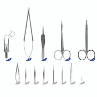 Equipmedy Pterygium Surgery Instrument Set – 11 Pcs